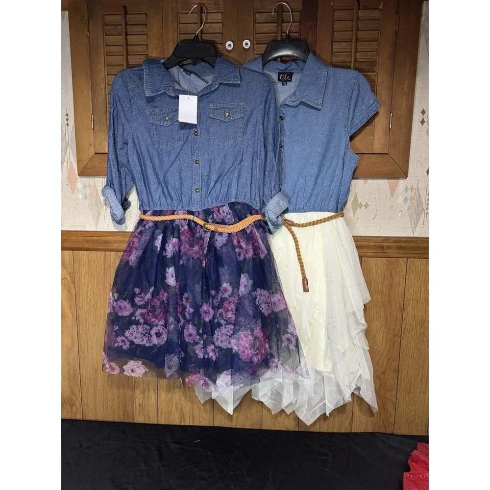 Lilt Girls XL (18.5)‎ Set Of Dresses $150 Value!